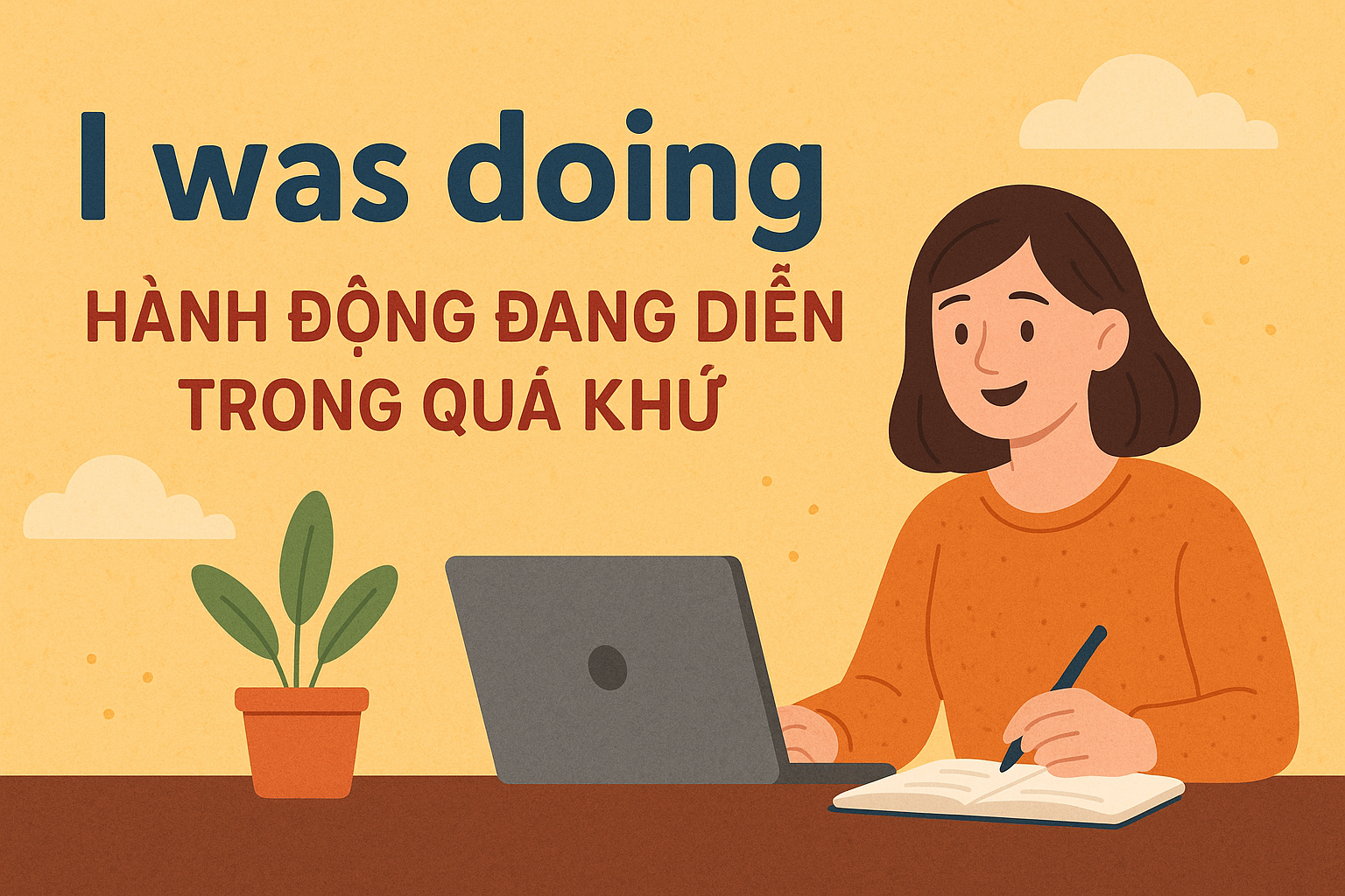 "I was doing": Hành Động Đang Diễn Ra Trong Quá Khứ