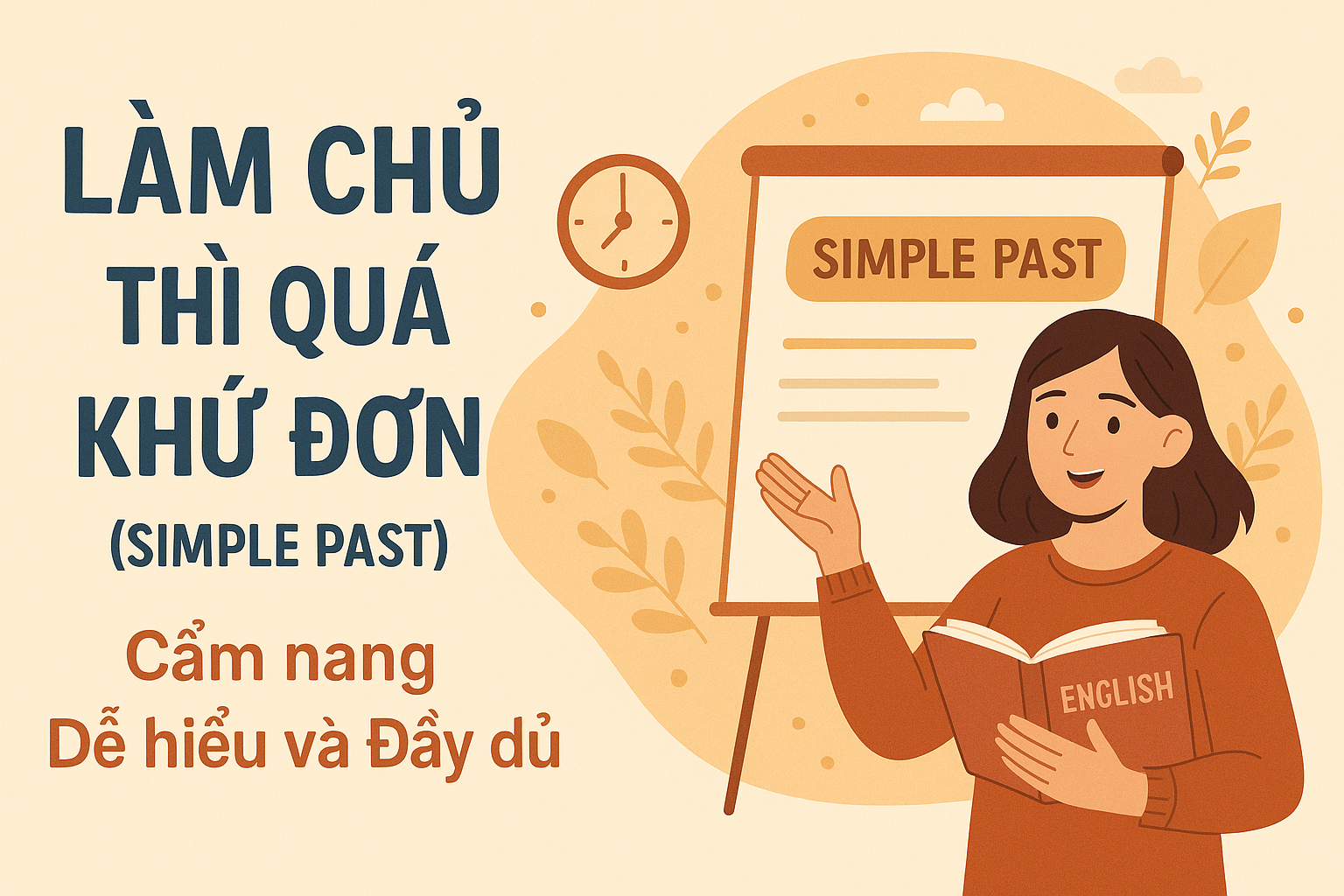 Làm Chủ Thì Quá Khứ Đơn (Simple Past): Cẩm nang Dễ hiểu và Đầy đủ